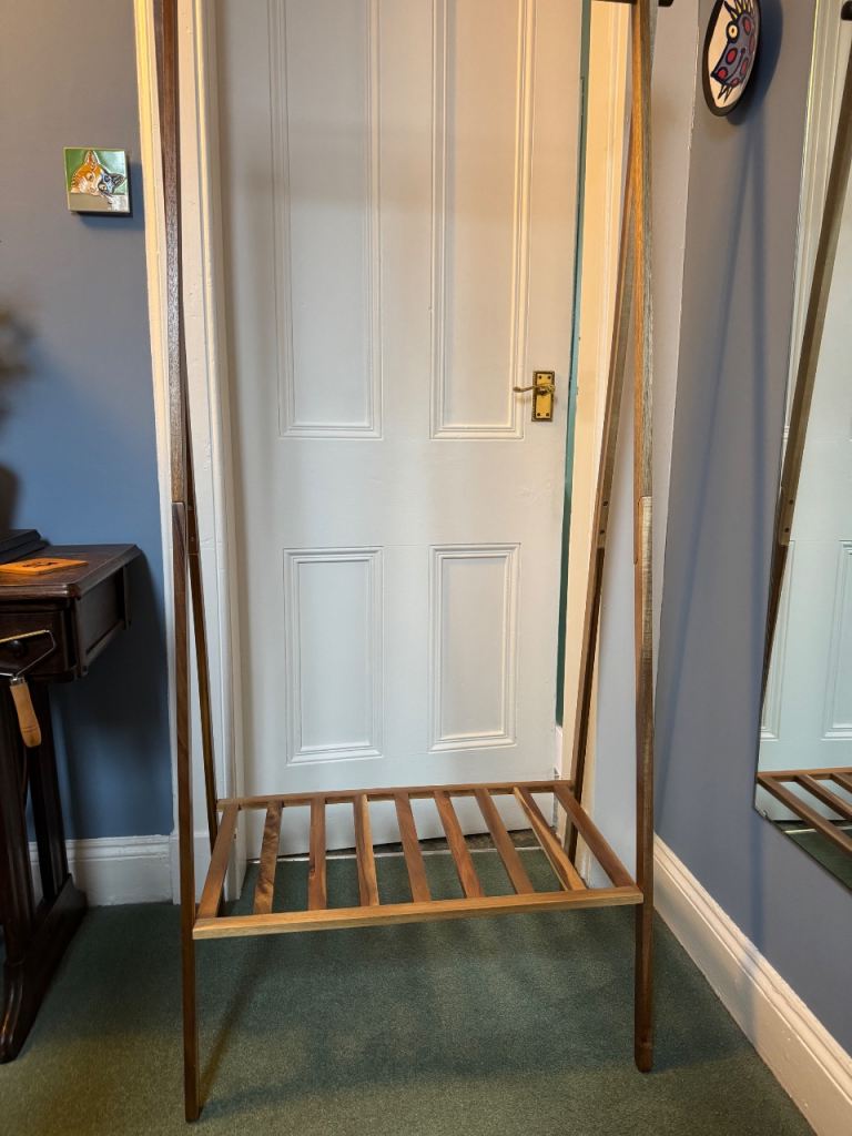 Wooden clothes rack /rail 