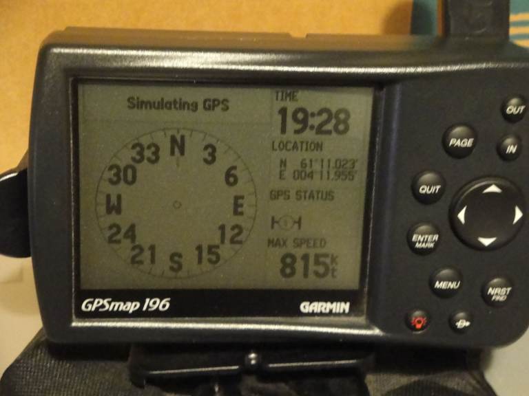 GARMIN GPSMAP 196