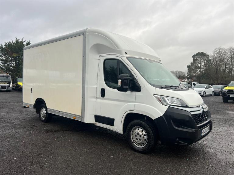 2020 Citroen Relay 35 L3 LOW LUTON BLUEHDI S/S Luton Van Diesel Manual