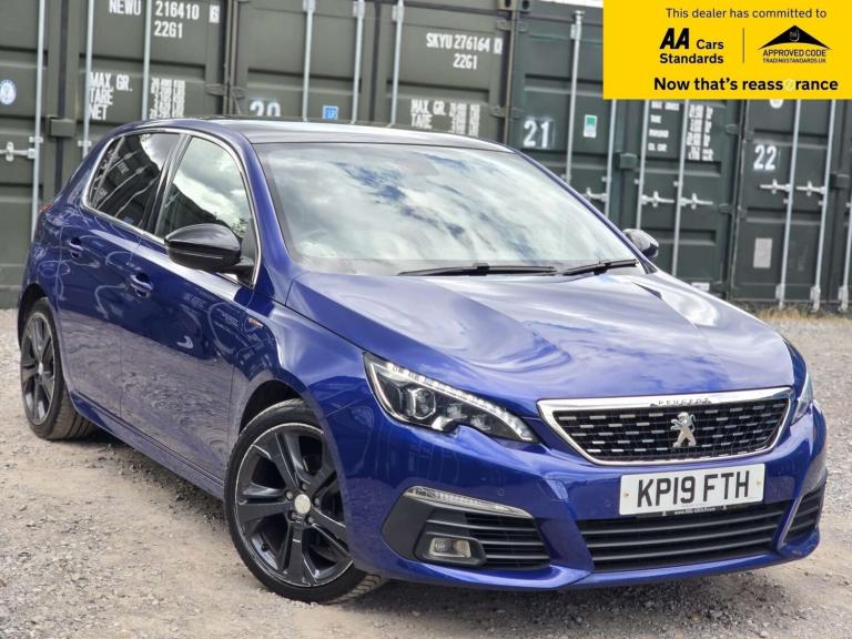 2019 Peugeot 308 1.2 PureTech GPF GT Line Hatchback 5dr Petrol EAT Euro 6 (s/s) (130 ps) Hatchbac...