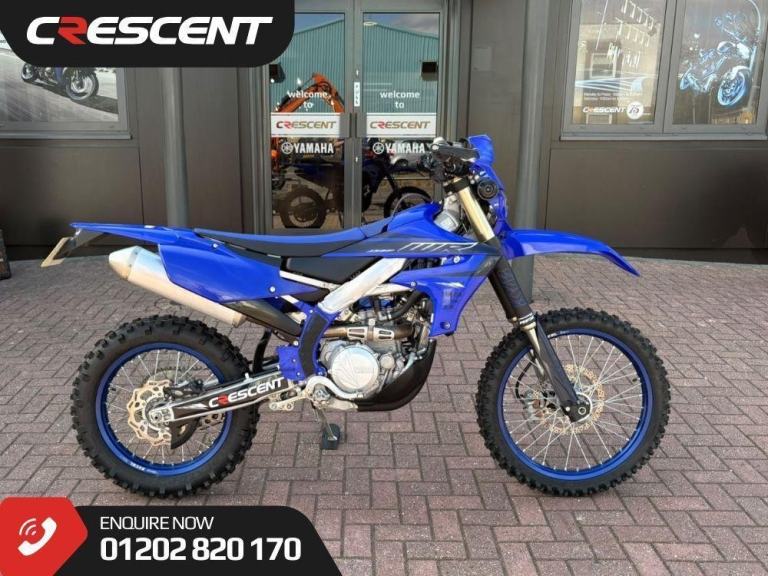YAMAHA WR450F / WRF450 2023 - CRESCENT SUPPLIED - 623 MILES - ROAD KIT FITTED