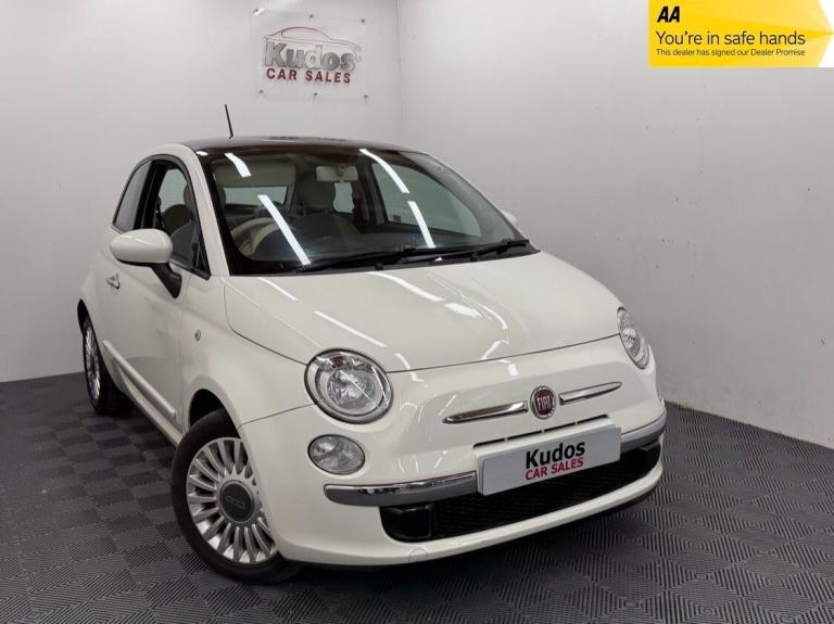 2013 Fiat 500 1.2 LOUNGE 3dr - PAN ROOF - REAR SENSORS - A/C - FSH HATCHBACK Petrol Manual