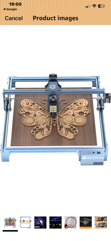 SCULPFUN S8 Pro Max Laser Engraver – Brand New