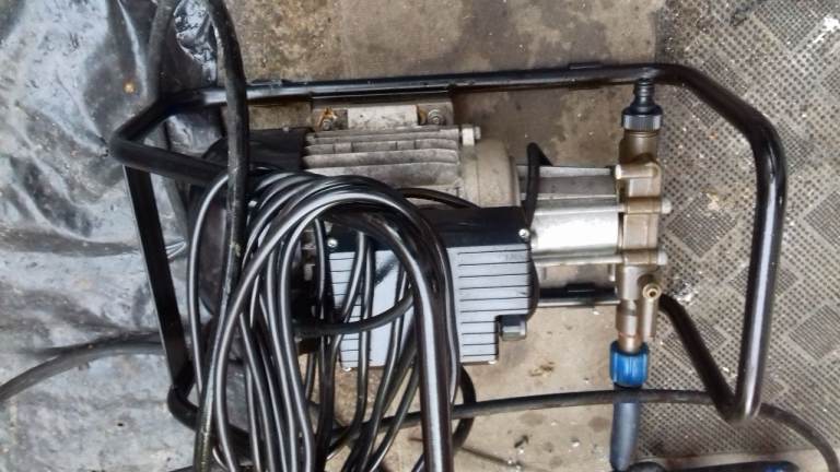 gerni cleaning power pressure washer ready for use 