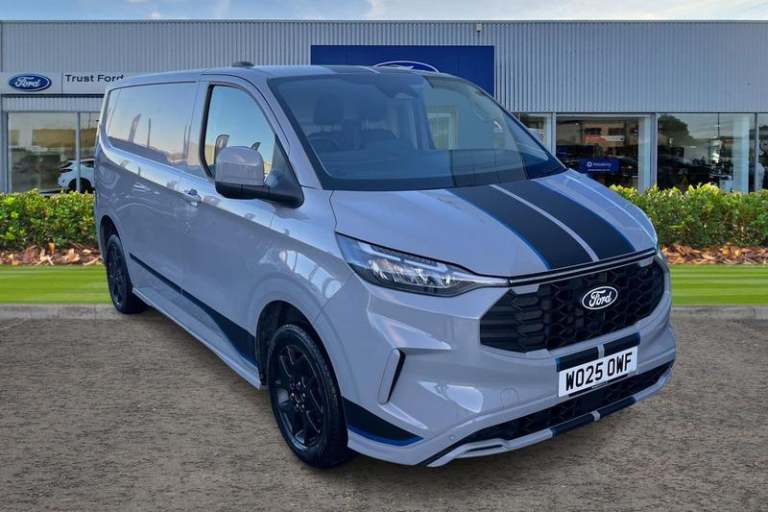 2025 Ford Transit Custom 320 Sport AUTO L1 SWB FWD 2.0 EcoBlue 170ps Low Roof Automatic Panel Van...
