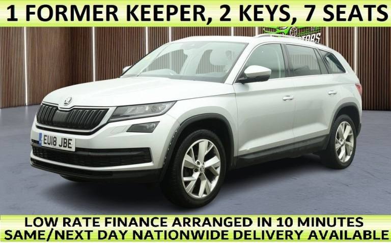 2018 18 SKODA KODIAQ 1.4 TSI ACT EDITION SUV 5DR PETROL MANUAL 4WD EURO 6 (S/S) 