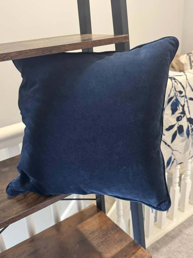 2 x Navy Cushions