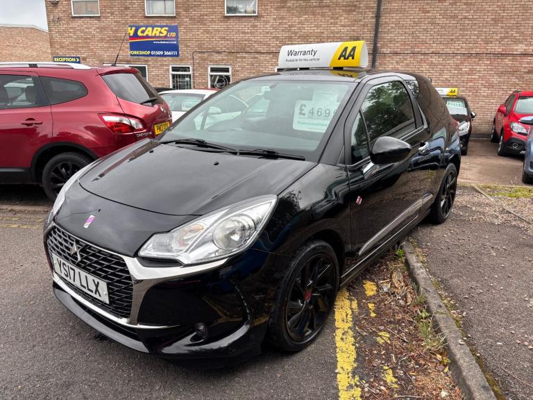 2017 DS Automobiles DS 3 1.2 PureTech Performance Line 3dr HATCHBACK Petrol Manual