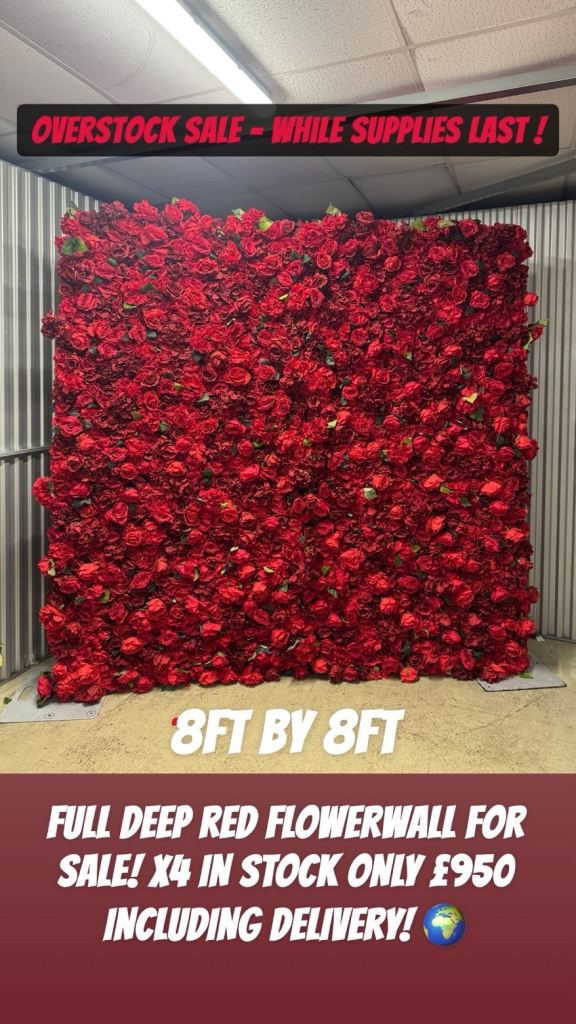 Flowerwall backdrops for events.