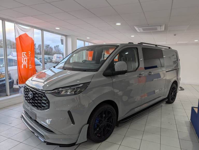 New 75 Reg Ford Transit Custom 2.0 320 EcoBlue Limited Crew Van Auto L2 H1 Euro 6 (s/s) 5dr