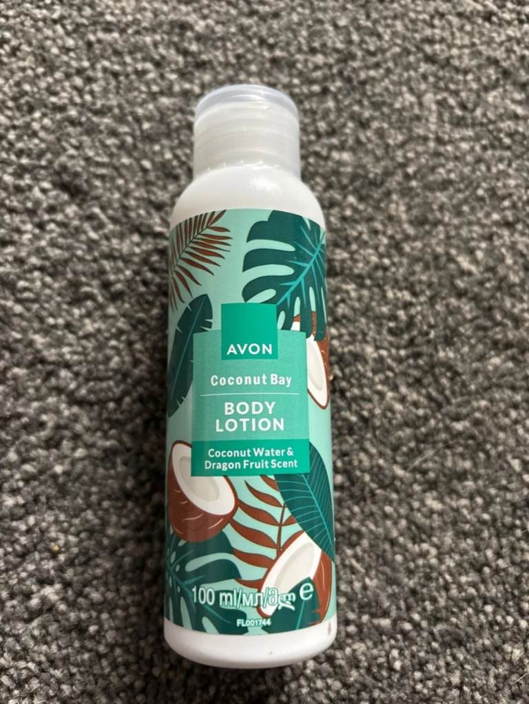 Avon Coconut Bay Body Lotion & Shower Cream Set – New