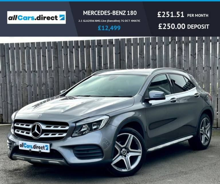 2018 Mercedes-Benz A-Class 2.1 GLA200d AMG Line (Executive) 7G-DCT 4MATIC  ESTATE Diesel Automatic