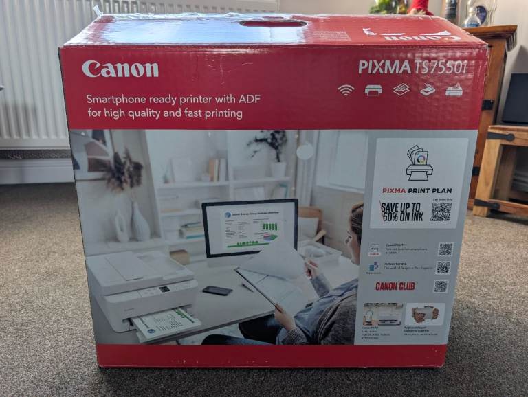 Canon PIXMA TS7550i Printer
