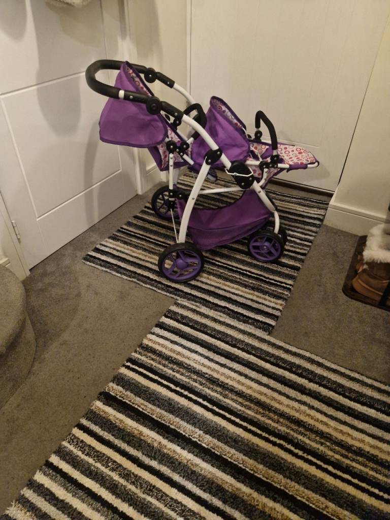 Childs double pushchair FREE