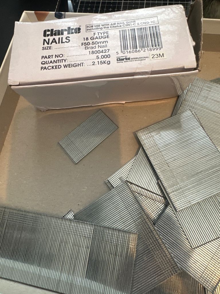 Approx 6000 Nails for Nail Gun. 