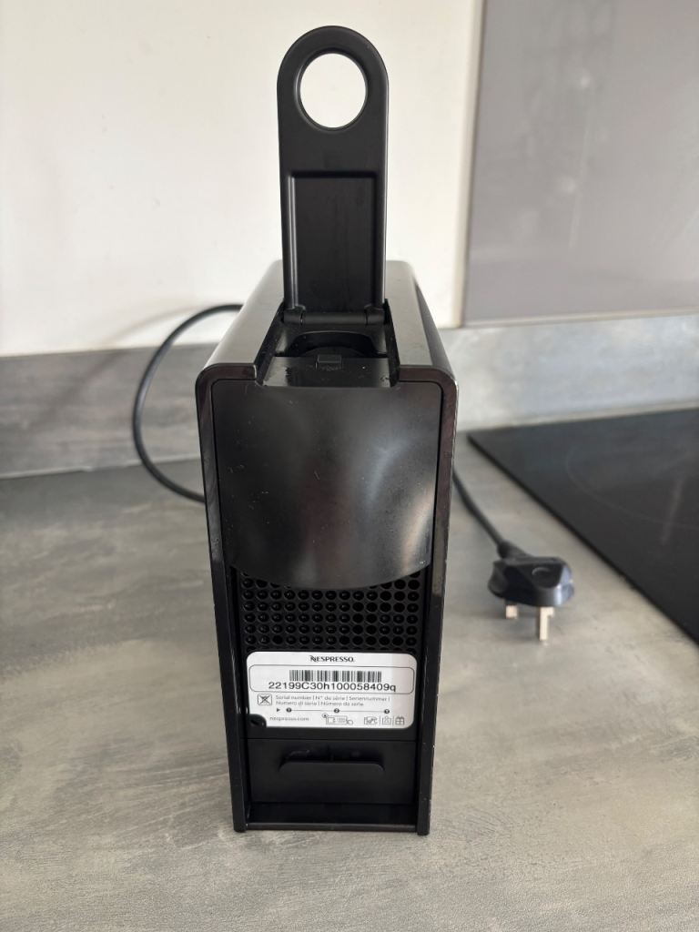 Nespresso Essenza Mini Coffee Machine by Krups – Black, Good Condition