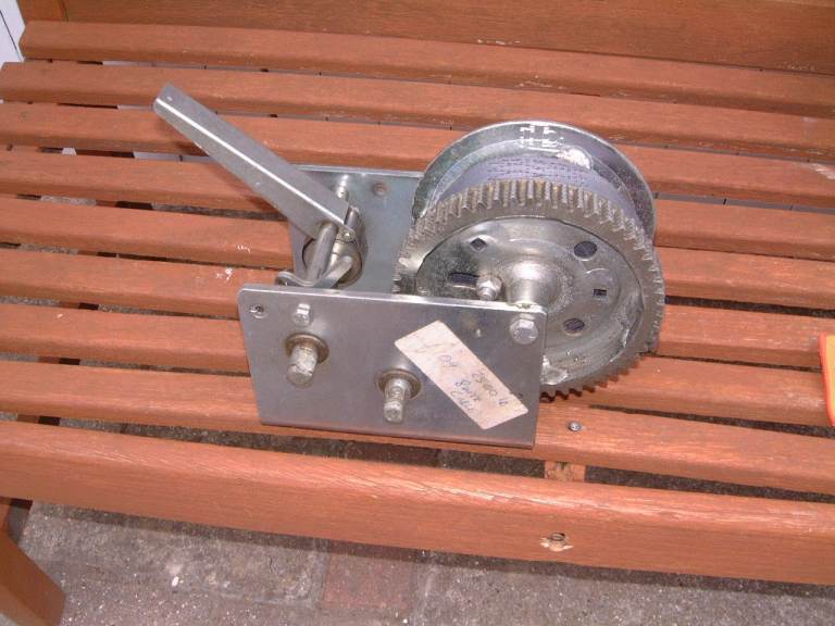 trailer winch heavy duty 2500kgs with web strap 2 speed