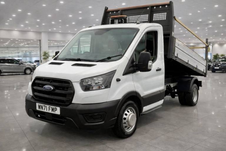 2021 71 FORD TRANSIT TIPPER 2.0 350 ECOBLUE HD RWD L2 * AIR CON TWIN WHEEL * DIE