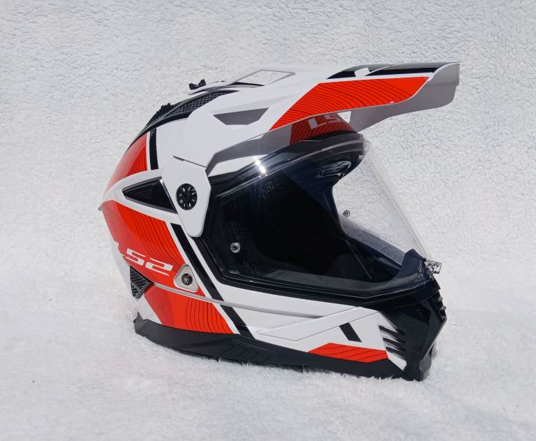 LS2 MX702 Pioneer II Adventure Motorcycle Helmet - Size S (Unworn)