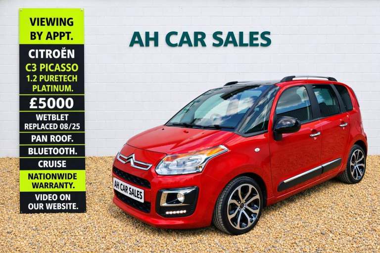 2017 Citroen C3 Picasso 1.2 PureTech Platinum 5dr MPV Petrol Manual