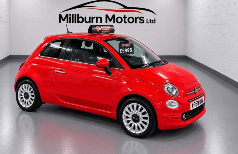 2019 Fiat 500 1.2 Lounge 3dr HATCHBACK Petrol Manual
