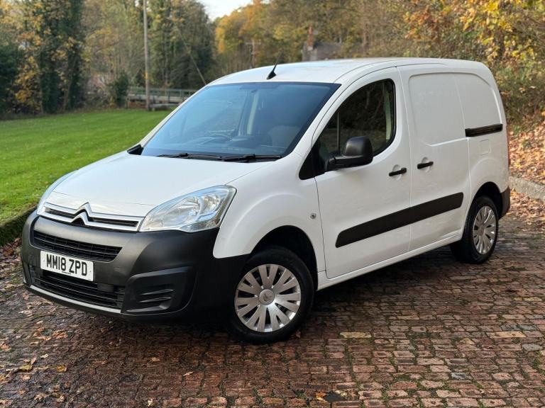 2018 Citroen Berlingo 1.6 BlueHDi 850 Enterprise L1 5dr PANEL VAN Diesel Manual