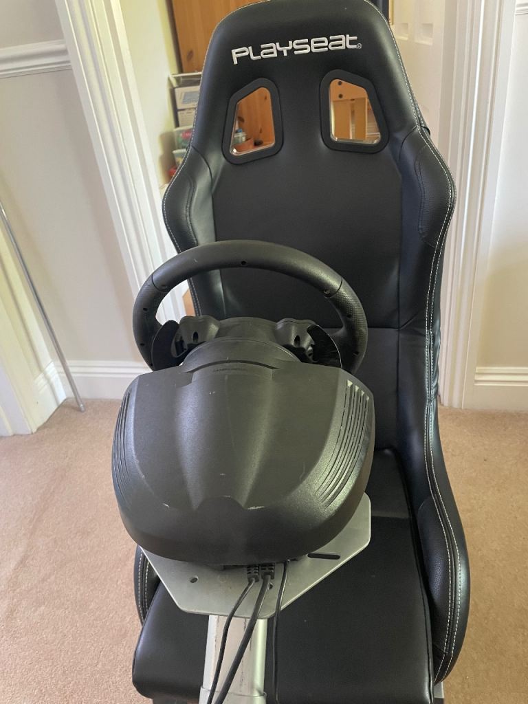 Playseat Evolution with Thrustmaster TMX For e Feedback Steering Wheel and Pedals