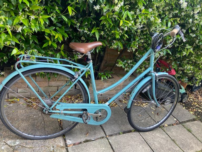 Adults blue Bobbin Birdie bike 