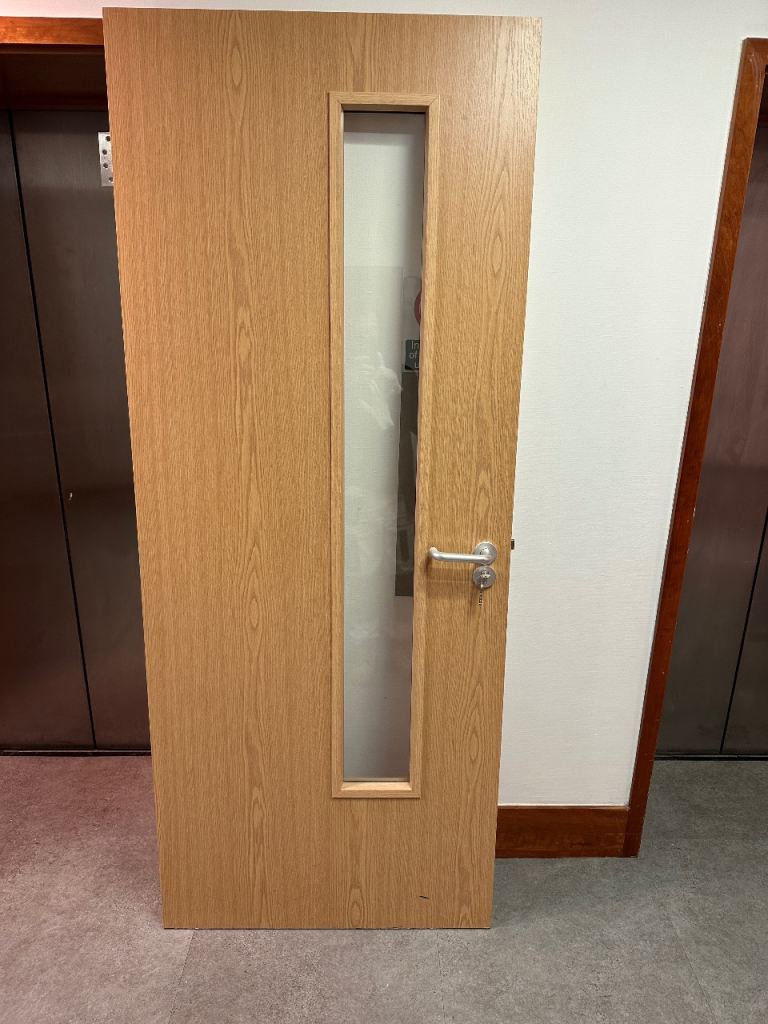 Door with vision panel 