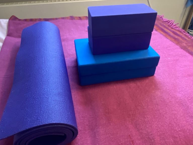 Yoga equipment set