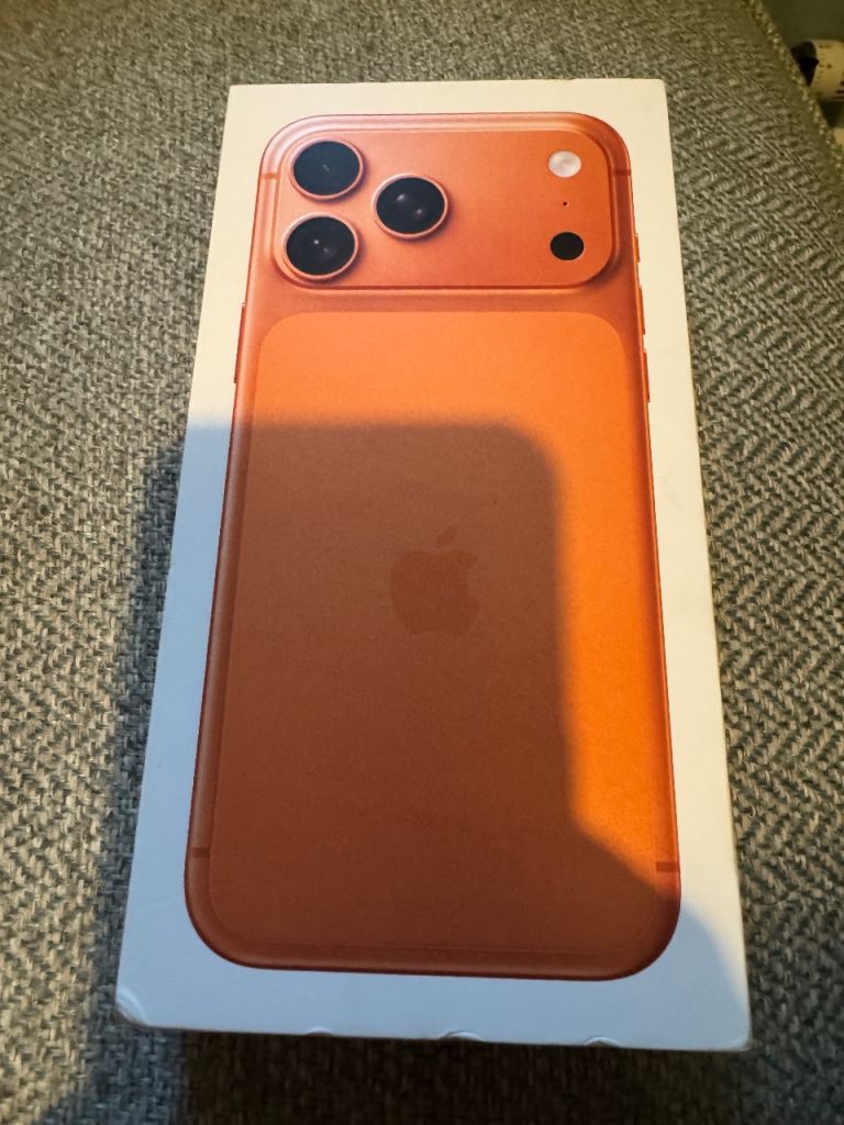 Apple iPhone 17 Pro Max - Brand New, Orange