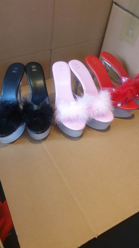 Stripper heels size 43