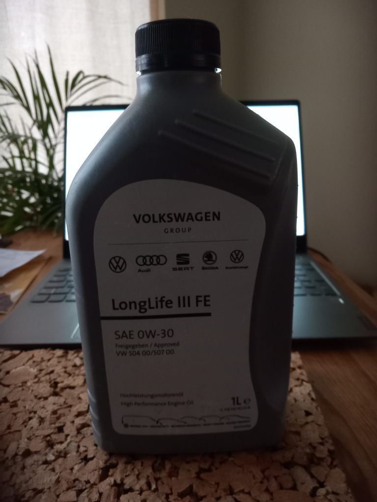 Genuine Volkswagen oil 1ltr