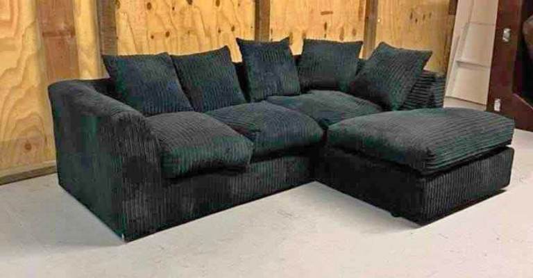 Premium Dylan L Shape 3Seater Corner Sofas In Stock