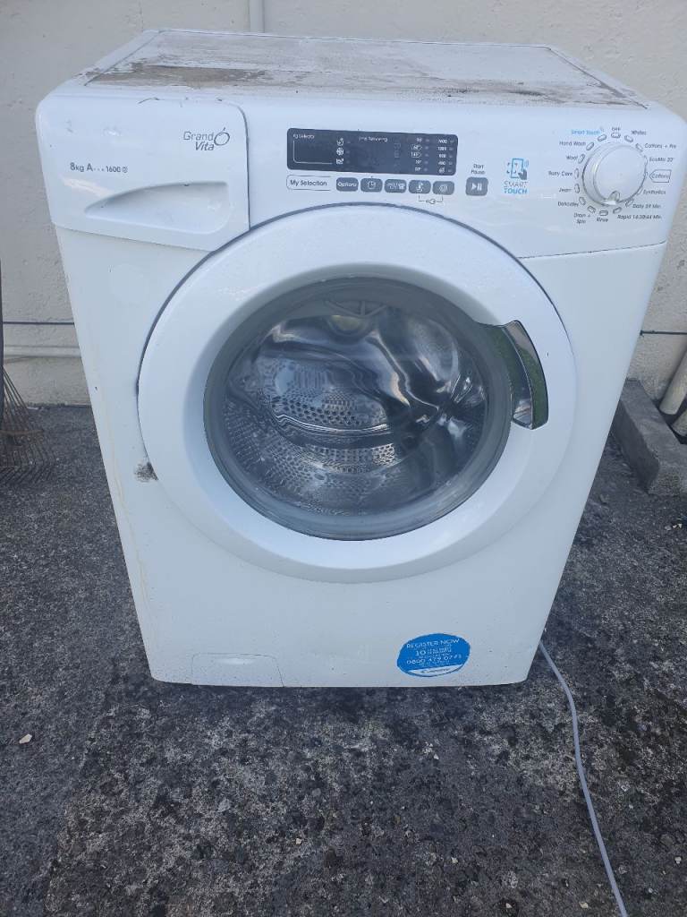 Candy Smart 8kg Washing Machine - White