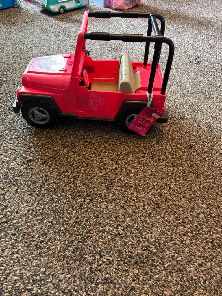Our generation dolls jeep