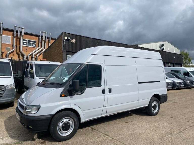 2004 04 FORD TRANSIT 2.4 TDCI 350 PANEL VAN RWD L3 H3 LWB H/ROOF RWD 135BHP. 80K