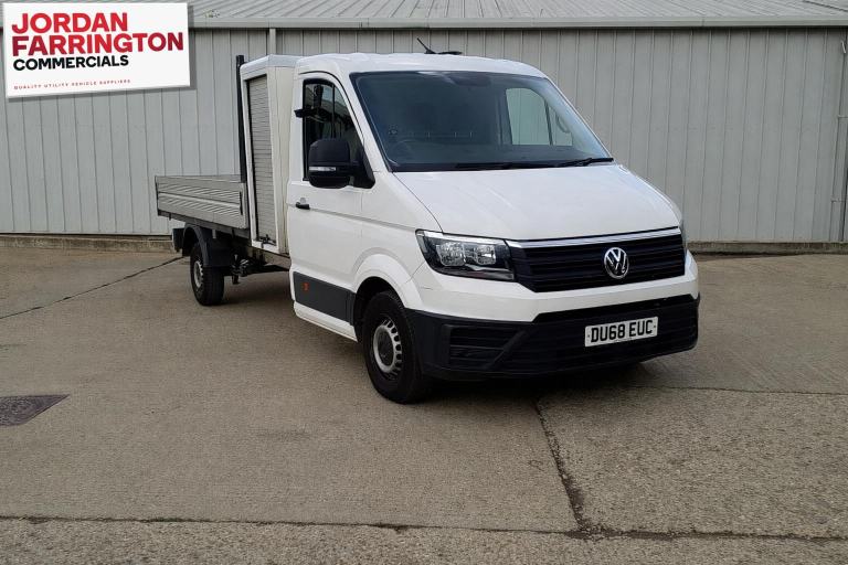 2018 68 Reg VOLKSWAGEN CRAFTER 2.0 TDI BLUEMOTION TECH DROPSIDE WITH**AIR-CON**