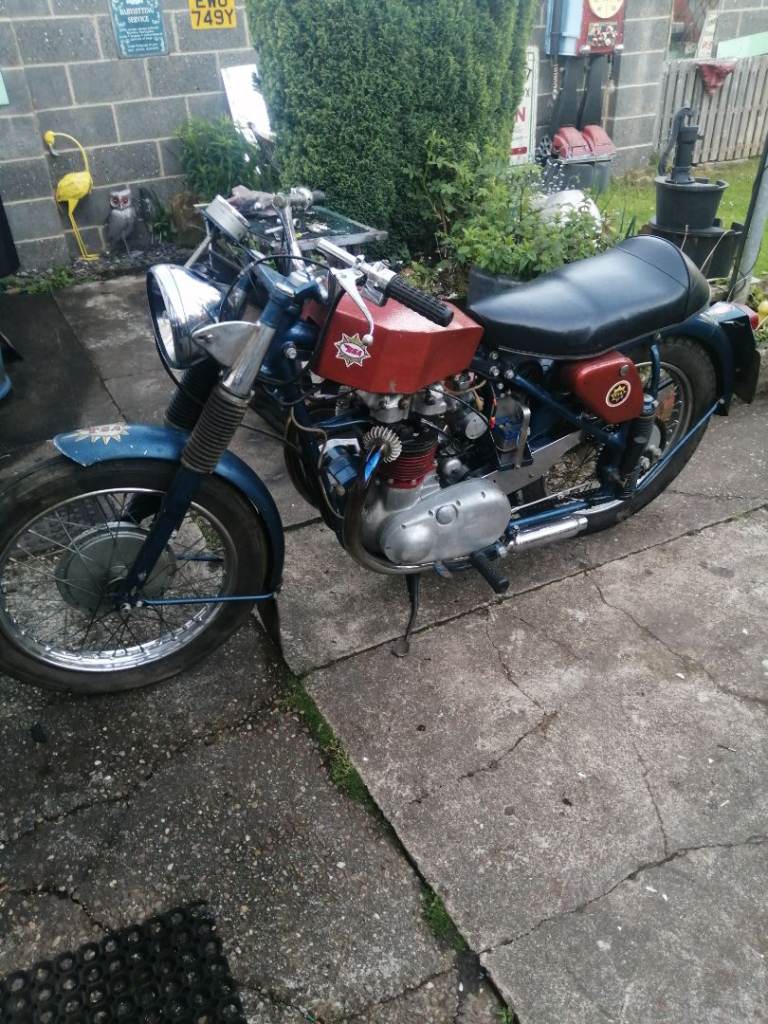 BSA A10 650 motorcycle 