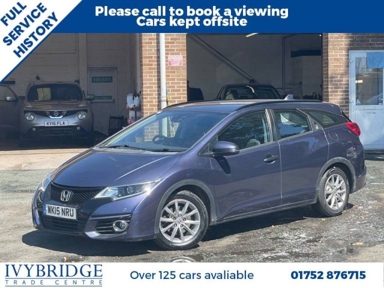 2015 15 HONDA CIVIC 1.6 I-DTEC SE PLUS TOURER 5DR DIESEL MANUAL EURO 5 (S/S) (NA