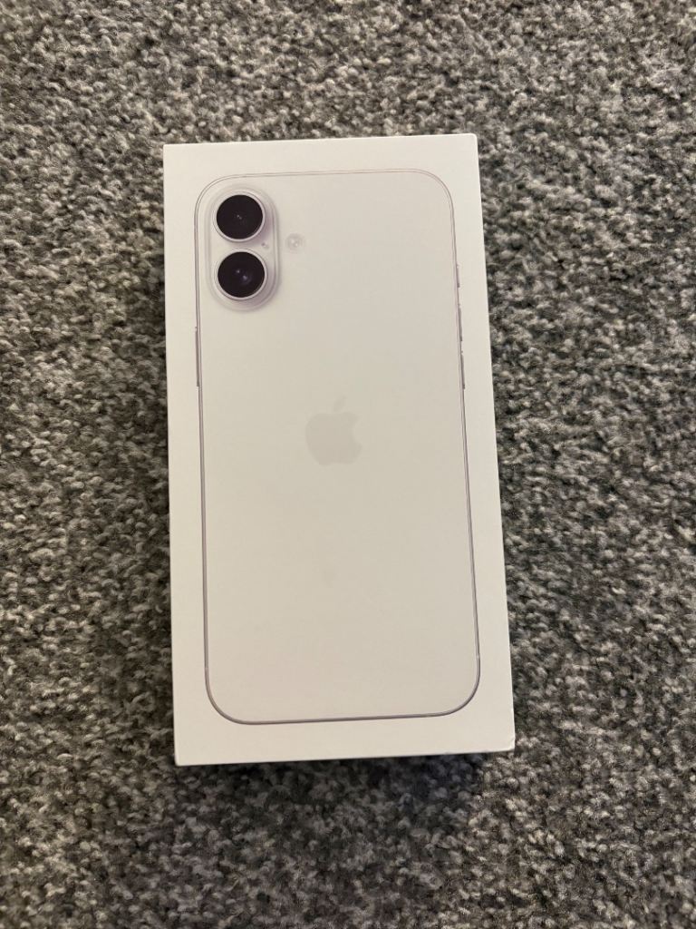 iPhone 16 plus in good condition with box 