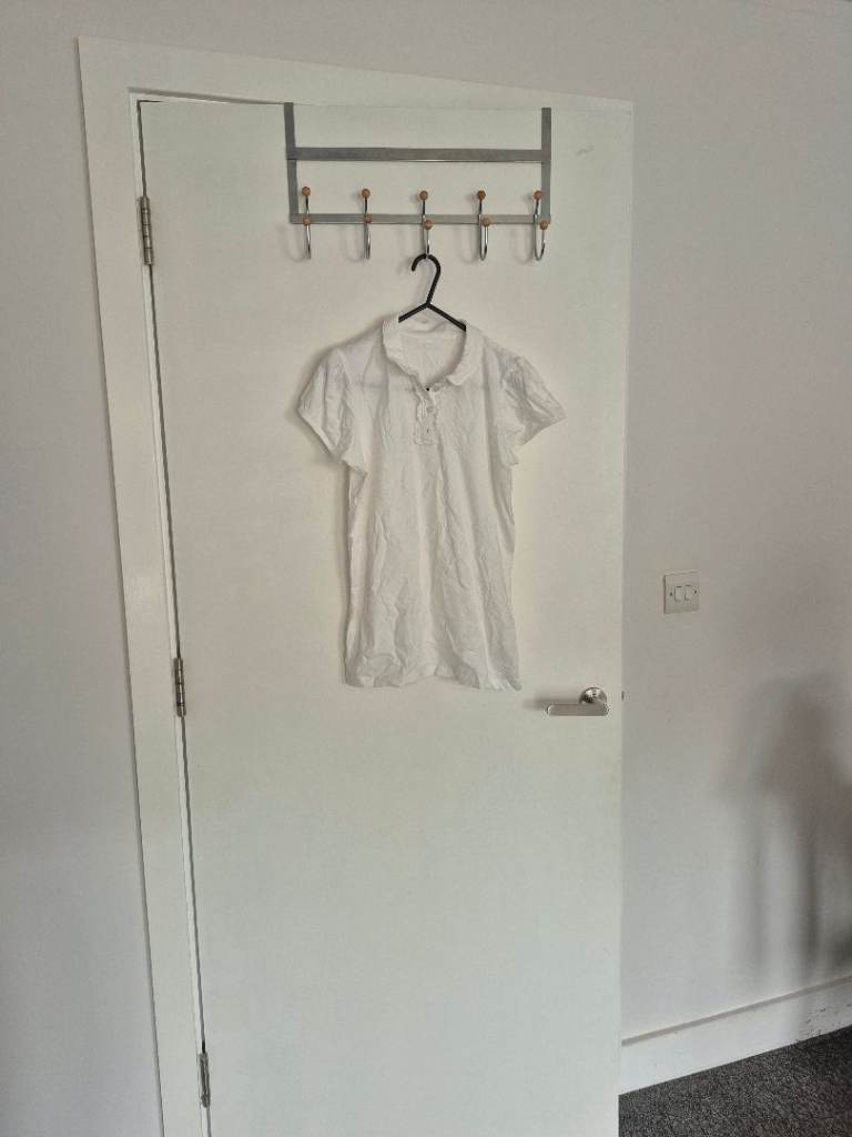 White polo shirt