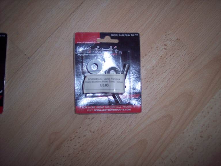 Motorcycle Paddock Stand Bobbins M10