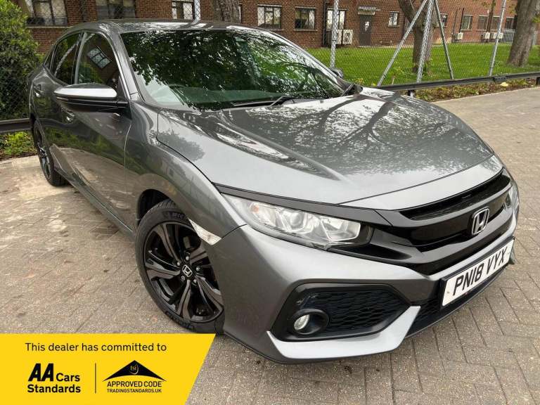 2018 Honda Civic 1.0 VTEC Turbo SR Hatchback 5dr Petrol CVT Euro 6 (s/s) (129 ps) HATCHBACK Petro...