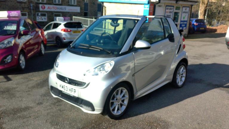 2013 smart fortwo 1.0 MHD Passion Cabriolet SoftTouch Euro 5 (s/s) 2dr CONVERTIBLE Petrol Automatic