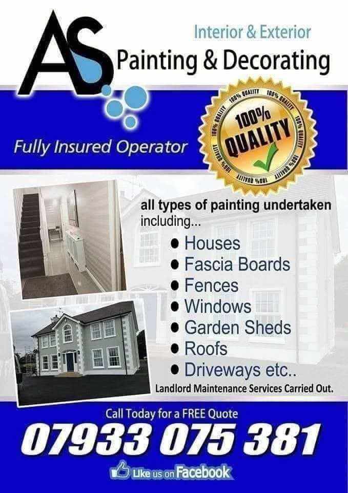 A .S painting and decorating 