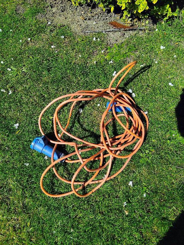 Caravan mains hook up