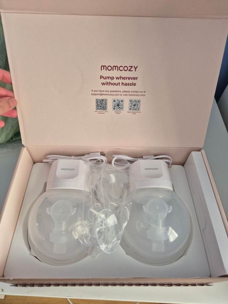 image for Wearable double breast pump Momcozy s12 pro 