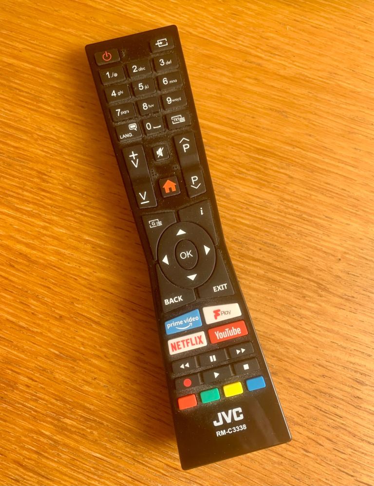 Replacement Remote Control for JVC Smart TV - RM-C3338