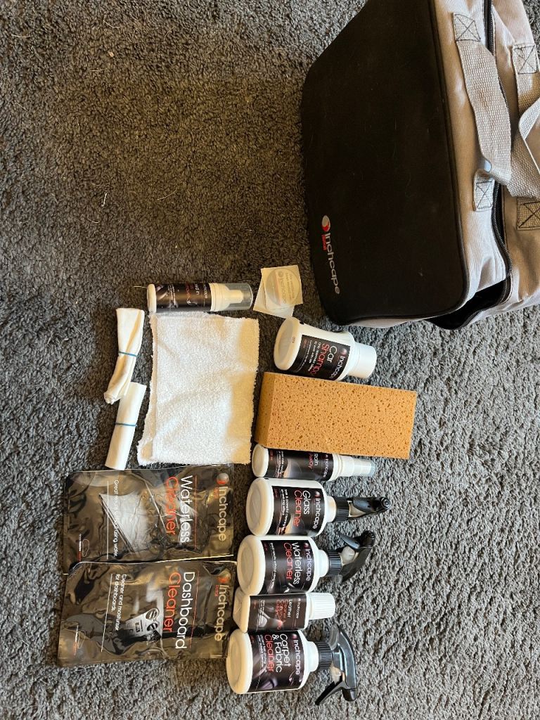 Inchcape Retail car cleaning kit 